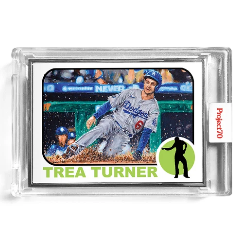 2021 Topps Project 70 1995 Trea Turner #631 By Jonas Never RARE ARTIST PROOF
