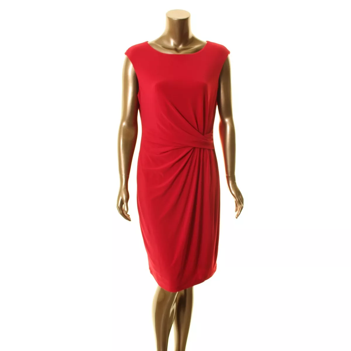 Anne klein red dress hotsell