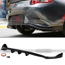 For 16 22 Mazda MX5 Miata ND RF PU JDM GT Style Shark Fin Rear Bumper Diffuser