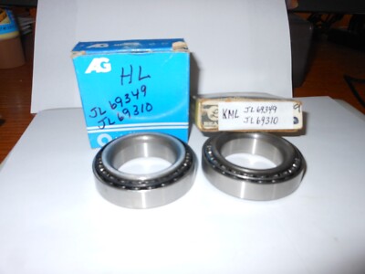 KML & HL ~JL69349 and JL69310~ TAPERED BEARING CONES & CUPS = 2 CONES+ 2 CUPS