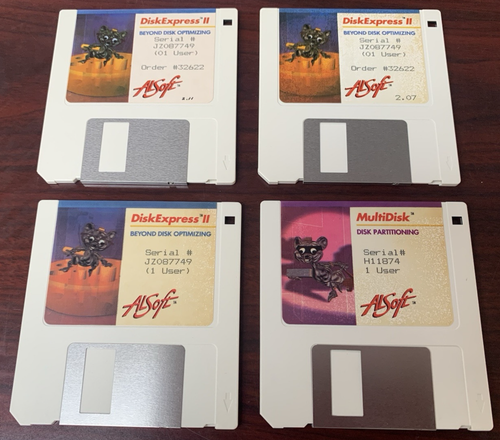 AlSoft DiskExpress II, Beyond Disk Optimizing w/ MasterJuggler Software, For Mac - Picture 4 of 6