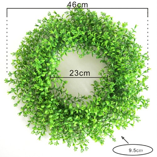 Artificial Silk Flowers Topiary Peony Lavender Ivy Garlands Wedding Wreath - Picture 16 of 19