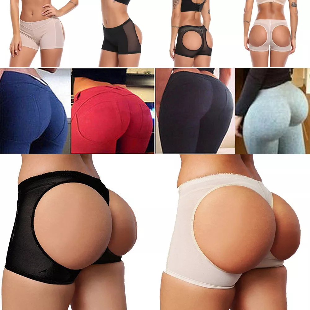 Women Ladies Butt Lifter Body Shaper Pants Underwear Enhancer Bum Push Up  S-3XL