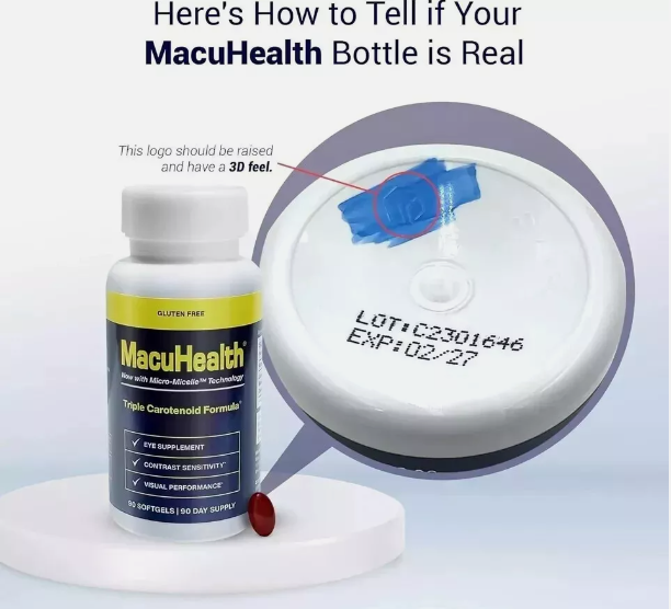 Macuhealth Triple Carotenoid Formula Eye Vitamins for Adults 90
