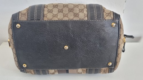 Gucci Vintage Monogram Aviatrix Boston Bag - Picture 6 of 12