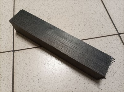 bog oak board (263x50x49mm) slab (morta wood) from 1000-6000year C-110