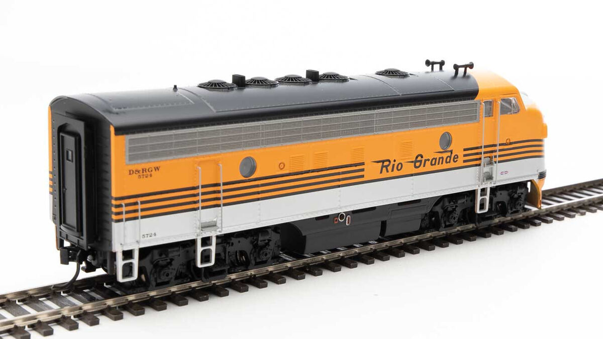 Walthers HO EMD F7 A-B Set Rio Grande D&RGW #5724, 5712 DCC Walthers HO EMD F7 A-B Set Rio Grande D&RGW #5724, 5712 DCC