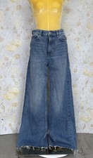 Lee x H&M Jeans Hose Damen Gr. 36 Offener Saum Blau Limitiert