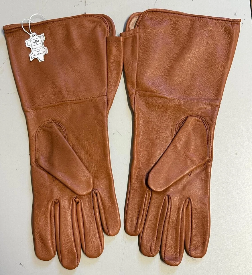 Guantes medievales de cuero con disfraces armadura renacentista espadachín Foto 2 de 3