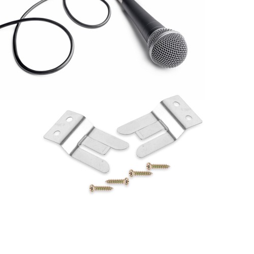 4 Pcs Mic Holders Microphone Hook Clip for Stand Universal Clips Stands - Zdjęcie 2 z 12