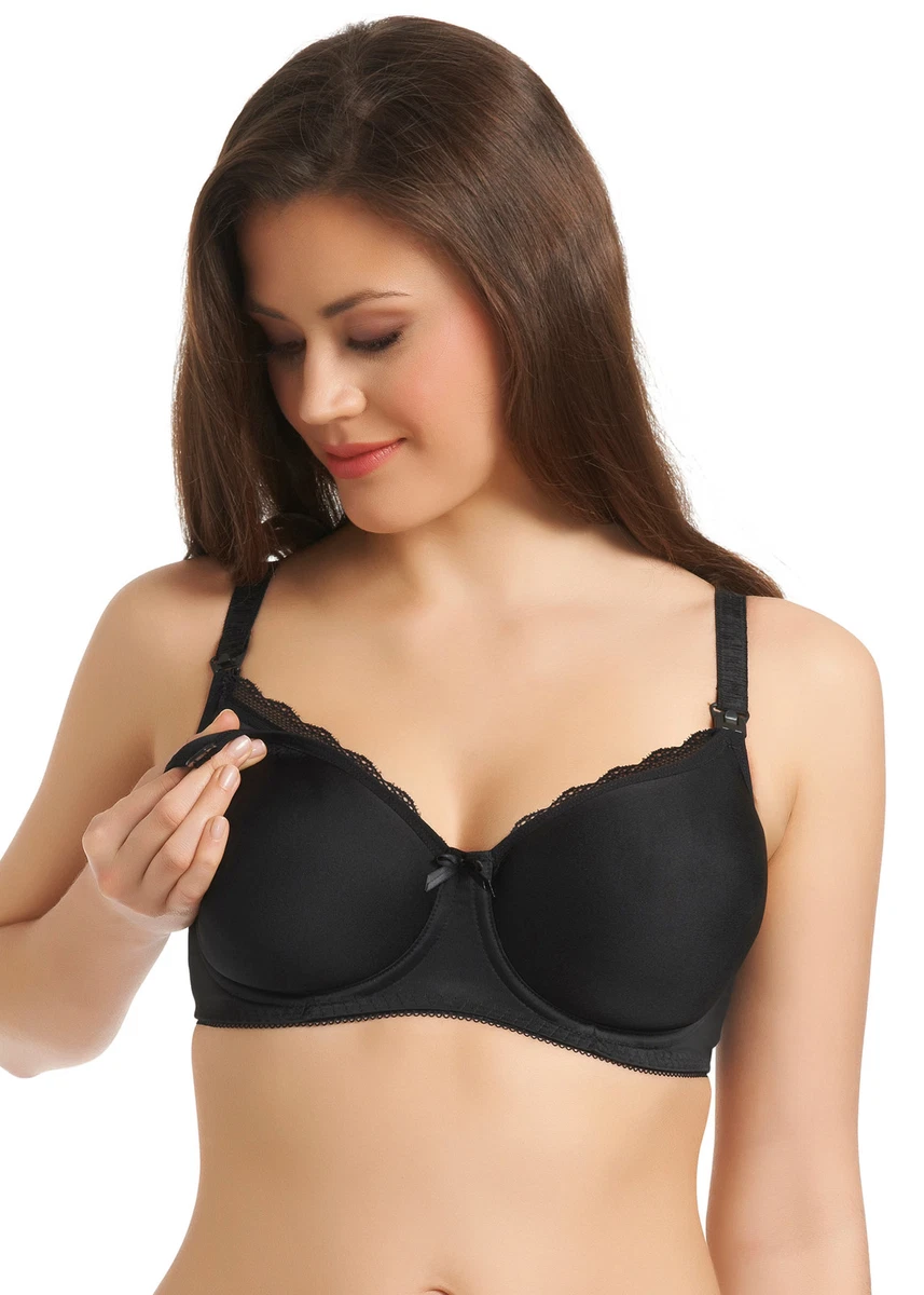 85F FREYA PURE FREYA BREASTFEEDING THROAT BRA Black Frame Molded Hat