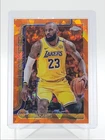 LEBRON JAMES 2025-26 TOPPS CHROME SAPPHIRE ORANGE LAKERS /25 Q5692