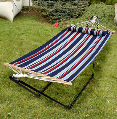 #ad #ad Bliss Hammocks Caribbean Hammock with Pillow and Hardware 48quot; Wide Patriot $38.00