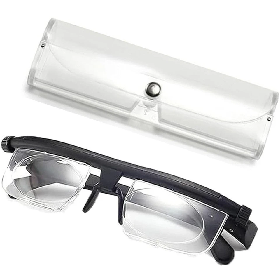 Adjustable Reading Glasses Dial Vision Flex Focal Readers Eyeglasses With Case - image 2 of 4