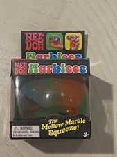 Rare Schylling NeeDoh Marbleez Marble Authentic Multicolored brand new