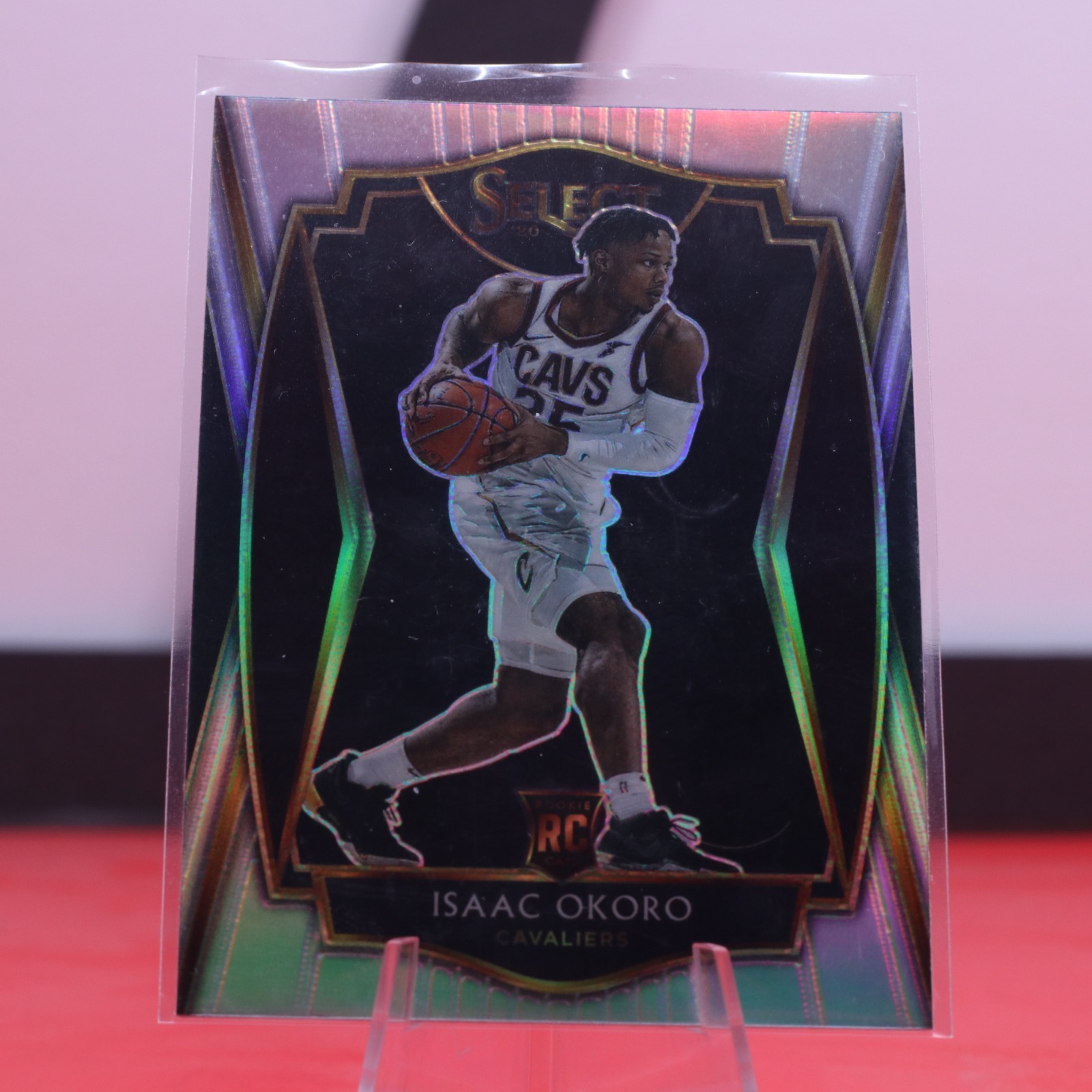 2020-21 Panini Select - Premier Level Isaac Okoro #182 Silver Prizm (RC)