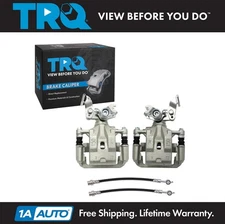 TRQ Rear Brake Caliper Set Fits 2006-2009 Ford Lincoln Mazda Mercury