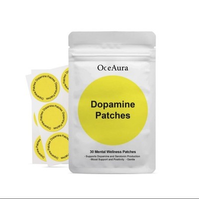 OceAura Dopamine Patches 30 Count Mental Wellness Patches