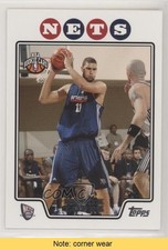 2008-09 Topps Brook Lopez #205 READ 09su
