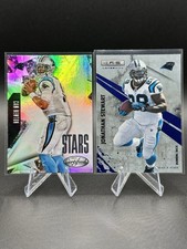 Panini Cam Newton &amp; Jonathan Stewart Carolina Panthers 2 Card Lot