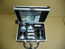 Zestaw akcesoriów astronomicznych w aluminiowym pudełku PLOSSLE Soczewki Filtry nigdy nie używane BEZ REZERWACJI