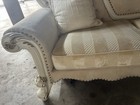 Acme Picardy Oversized Sofa – Fabric & Antique Pearl. — photo 8