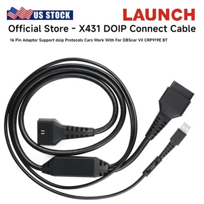 Launch X431 DOIP Adapter Cable Fit For Device With CAR VII Bluetooth Connector