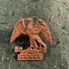 strike Hawke Battalion Royal Naval Division GILDED. cap badge.  Ww1.   Bg26