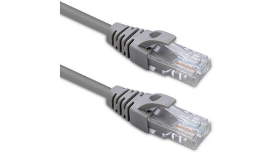 Qoltec Kabel Patchcord UTP CAT5e 2 x RJ-45 1m High speed Gold