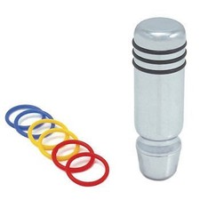 Yamaha Rhino Chrome Gear Shifter Selector Handle Shift Knob w/ Colored "O" Rings