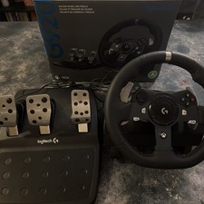 Logitech G920 Driving Force Racing Wheel Black With Pedals Pcxbox Logitech G920 Driving Force Racing Wheel Black With Pedals Pcxbox