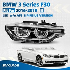 Led Headlight For 2016-2019 Bmw 3 Series F30 320i 340i 330i Wo Afs Right Side