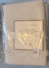 2 Pottery Barn Teen Recycled microfiber whimsical wave standard shams  New