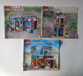 LEGO Creator 3 in 1 set # 31050: Corner Deli 100% complete. w/manuals No box.