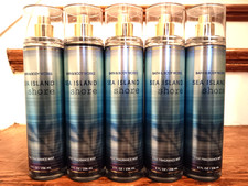 BATH AND BODY WORKS SEA ISLAND SHORE FINE FRAGRANCE MIST LOT OF 5 NEW