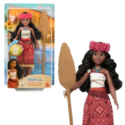 Disney Vaiana 2 Singende Abenteuer Vaiana Puppe (D, E, I, F) | Blister | JBT61