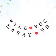  Wedding Car Decoration Bridal Shower Banner Marriage Proposal Banners