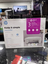 HP DeskJet 2752e Essential Home Printing Color Inkjet Printer NIB