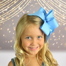 Girls Layered Basic Bow With Tails