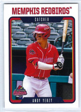2025 Memphis Redbirds (Triple-A St. Louis Cardinals) Andy Yerzy