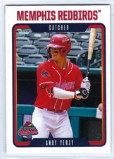 2025 Memphis Redbirds (Triple-A St. Louis Cardinals) Andy Yerzy