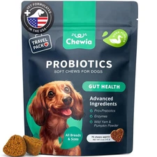 Probiotics for Dogs Support Gut Health Immunity Yeast Balance Itchy Skin Allergi