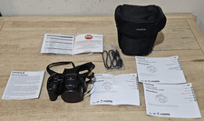Fujifilm FinePix S8600 16MP Digital Camera Black Great Condition  Manuals/Case