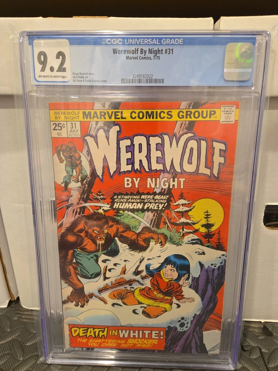 Werewolf by Night Certified Guaranty Company (CGC) Comics, Graphic