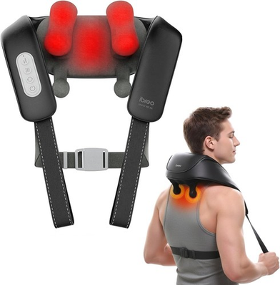 #ad #ad Cordless Shiatsu Neck and Back Massager with Heat 10 Mins x 12 Uses 3 Massage $69.99