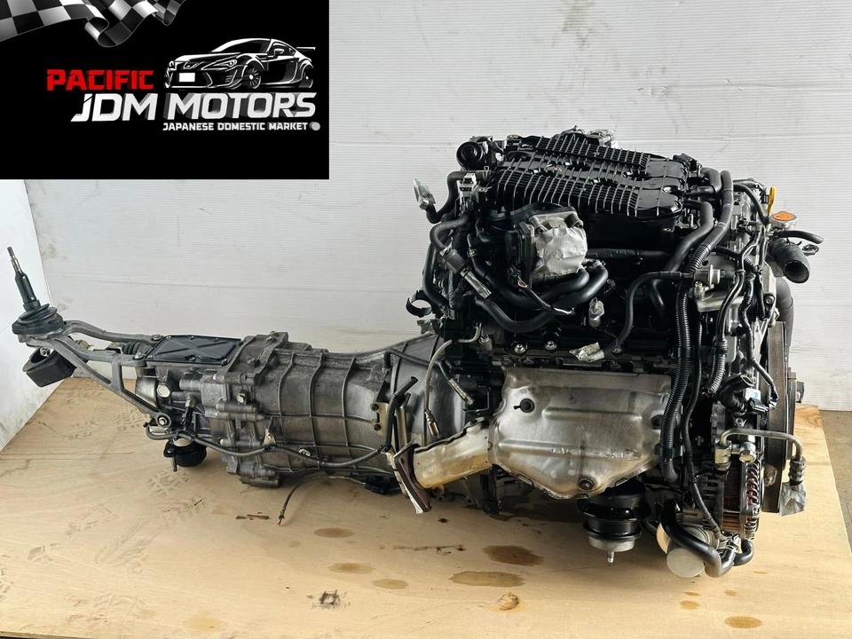 MOTOR VQ37VHR JDM 09-19 NISSAN 370Z, 09-17 INFINITI G37 con transmisión manual de 6 velocidades Foto 2 de 4