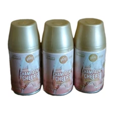 3X Glade Champagne Cheers Automatic Spray Refill LIMITED EDITION 6.2 oz * NEW*