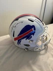 Buffalo Bills Khalil Shakir Autographed Full-Size NFL Football Helmet Replica