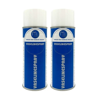 WERKSTATT-PRODUKTE GMBH Vaseline Spray Schutzmittel Schmiermittel Gleitmittel Schmierfett 2x 400ml MW
