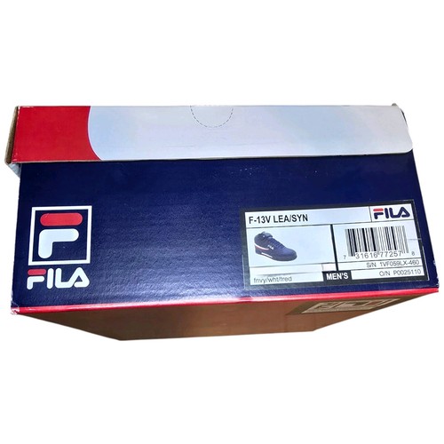 Fila Men's F-13V Leather High Top - Navy - Picture 5 of 5